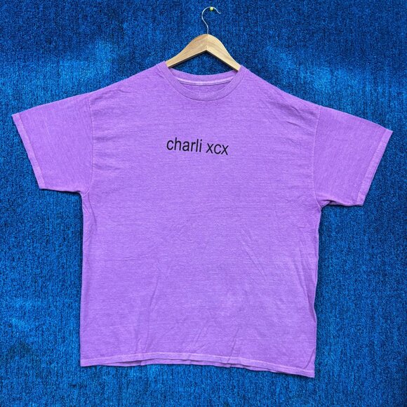CharliXCX Everything Is Romantic Lyric brat Album EDM Tee L - Picture 3 of 4